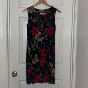 EUC vintage Chico’s Travelers sheath dress 0